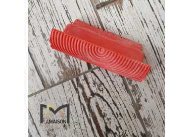 venalegno in gomma sintetica colore rosso utile per realizzare l'effetto del finto legno