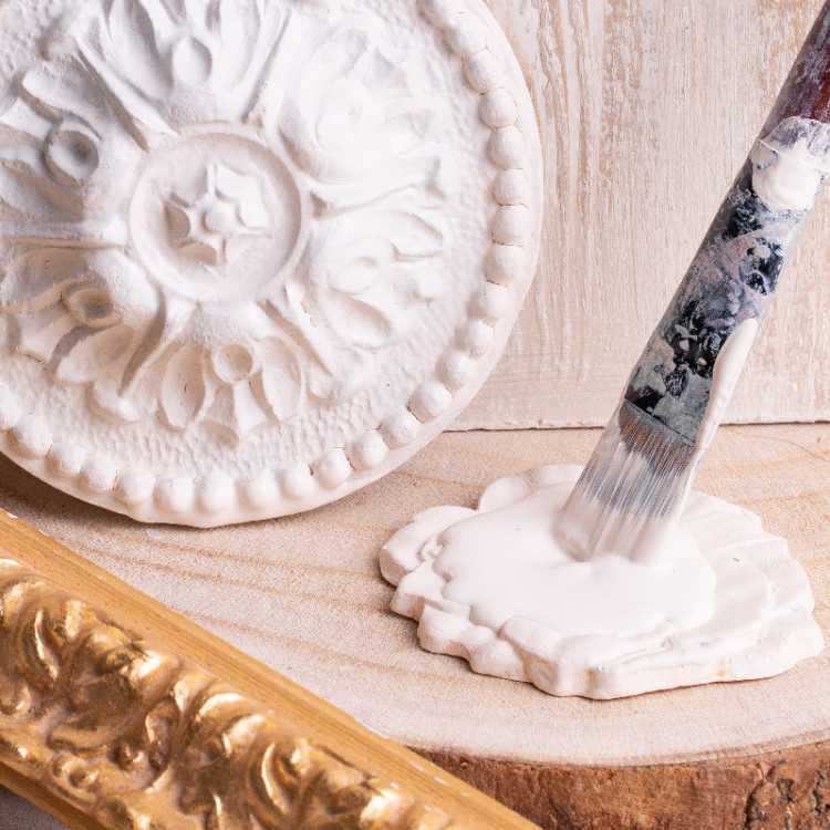 chalk pittura per mobili colore crema