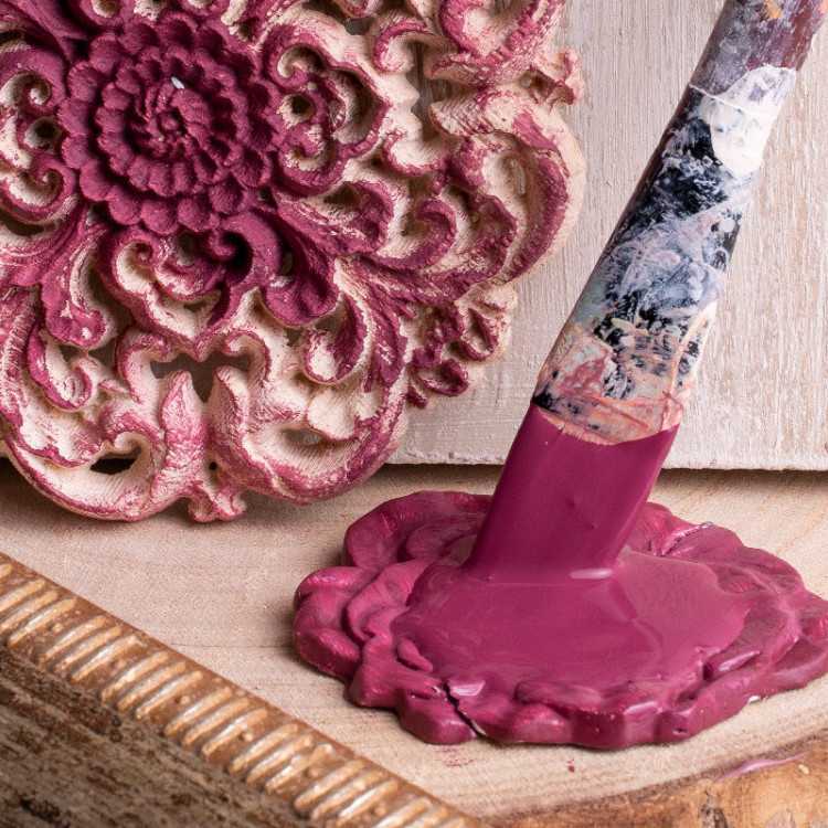 chalk pittura per mobili colore uva