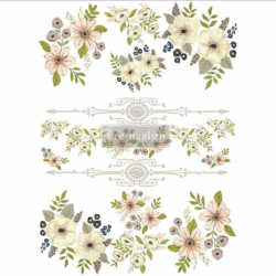 transfer per mobili painted florals
