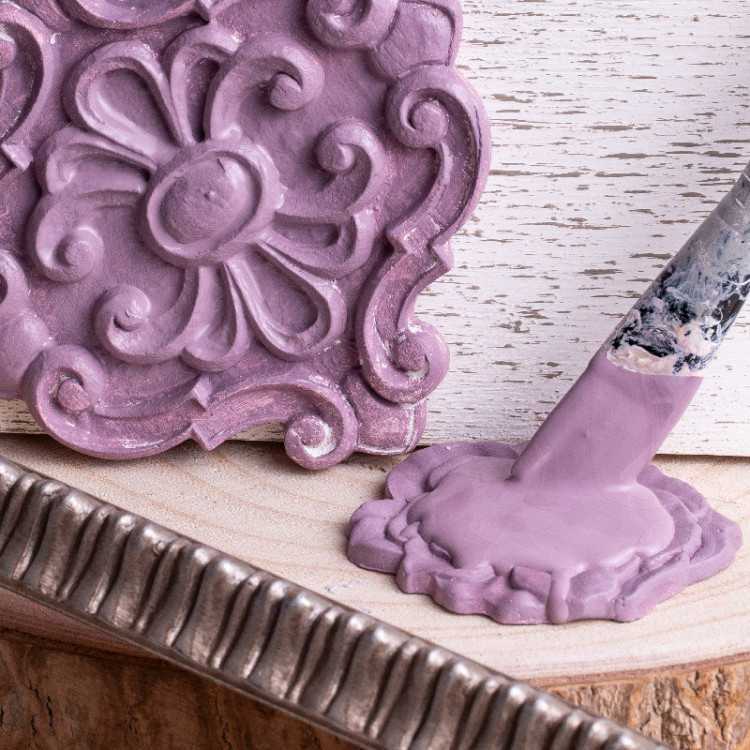 chalk pittura per mobili colore violetta