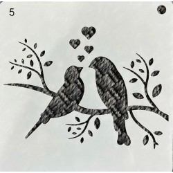 stencil bird 5