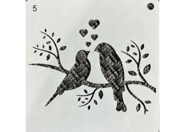 stencil bird 5